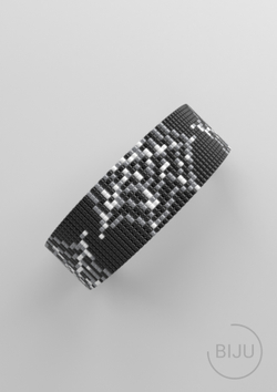 Схема LOOM, Схема браслета на станке, узор из Miyuki Delica 11/0, файл PDF, №442L