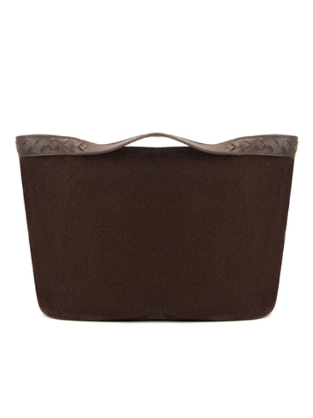 Сумка-тоут SIENA шоколадного цвета