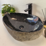 Каменная раковина из речного камня RS-05381 (60*40*15) 0863 из натурального камня