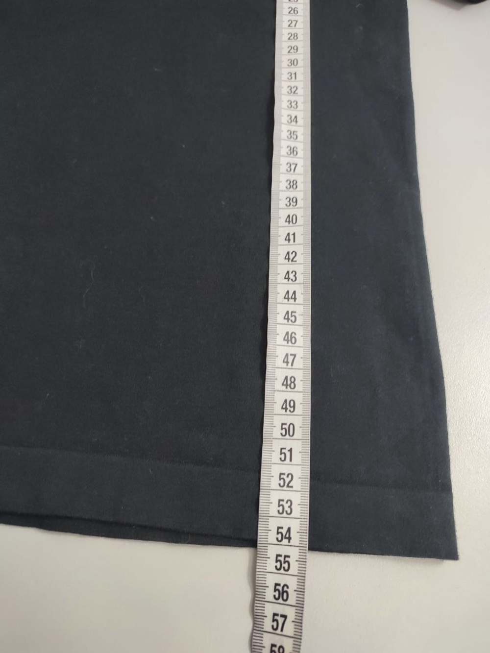 Футболка базовая черная 40 размер