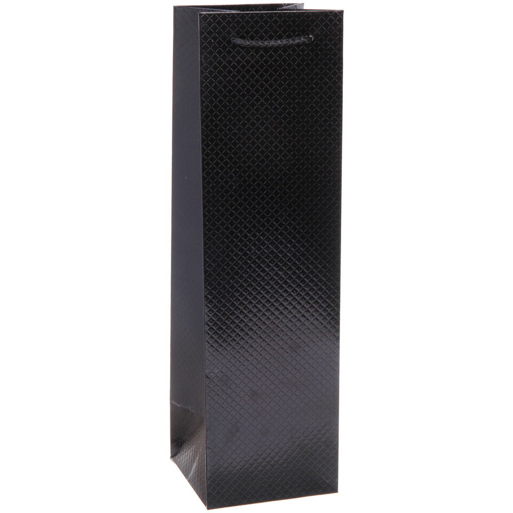 Пакет под бутылку «Блестящий стиль» 11*38*11 см, микс