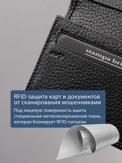 503 R - Футляр для карт и визиток с RFID защитой