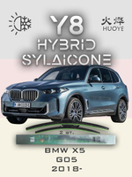 Щетки стеклоочистителя HUOYE Y8 650/500 мм на BMW X5 | Push button