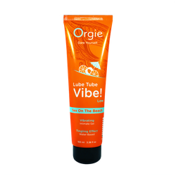 Лубрикант с эффектом вибрации Orgie Lube Tube Vibe Low Sex On The Beach, 100 мл