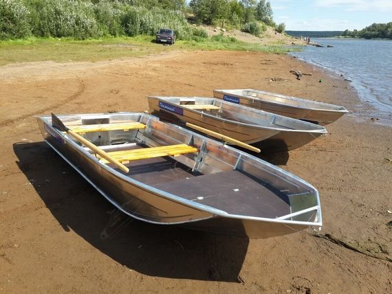 Алюминиевая моторная лодка Тактика-370