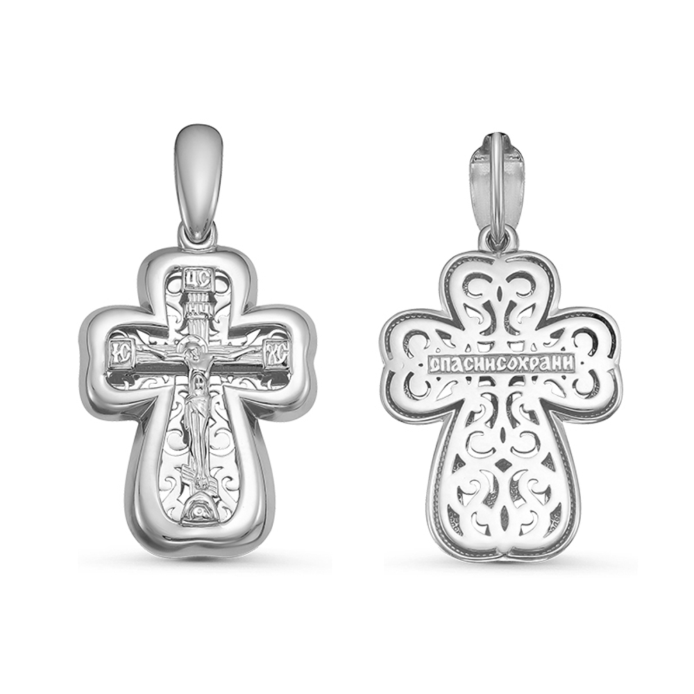 Крест из серебра 925 пробы