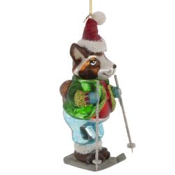 GAEM Украшение новогоднее "Енот", L6 W6,5 H15 см