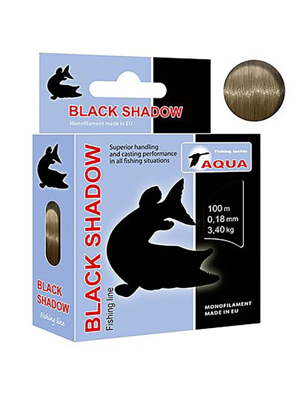леска рыболовная Black Shadow 0,20mm 100m ( 6 штук )