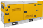 Резервный дизельный генератор МД ЭД-40-Т400-1РКМ29 в шумозащитном кожухе на шасси