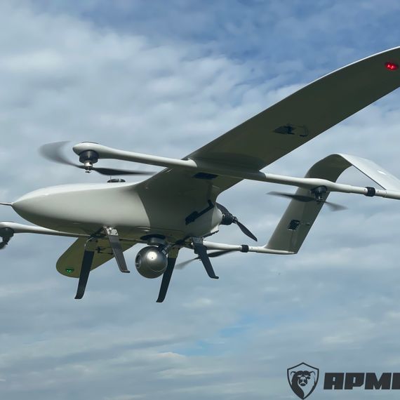 Самолет с вертикальным взлетом VolJet VT5 Vision (с трёхосевым подвесом с камерой Viewpro A40 PRO)