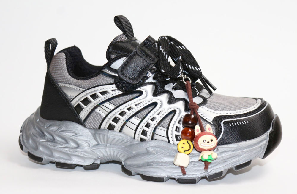 Кроссовки детские демисезонныее Пчёлка Доми арт. 8773-black