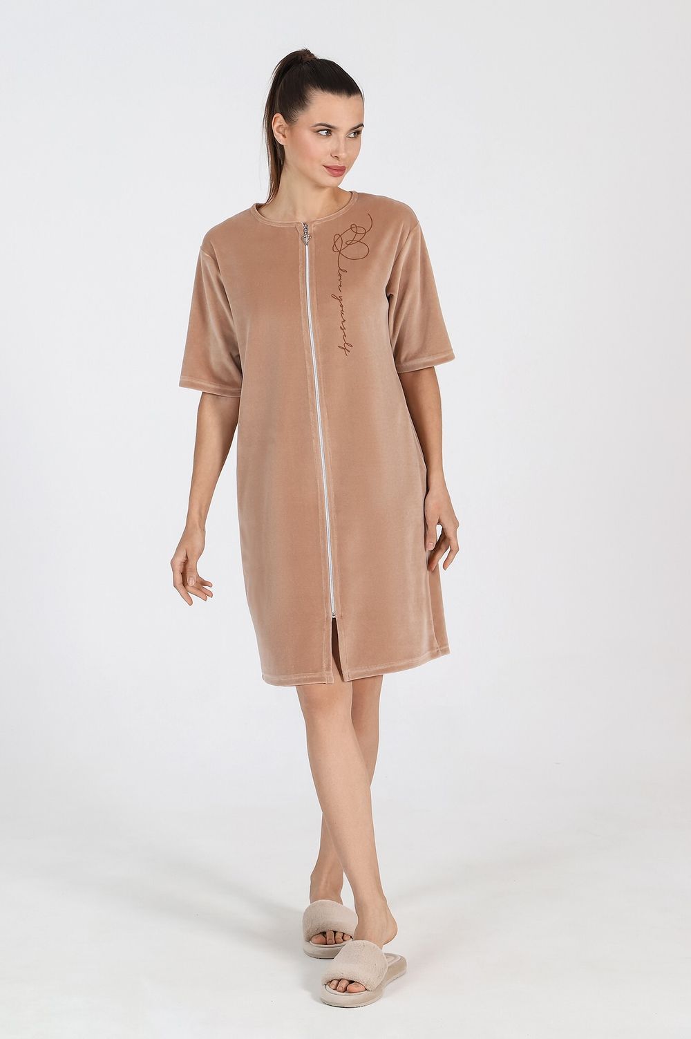 Халат Афина Виотекс БЕЖЕВЫЙ