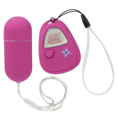 Розовый трехскоростной стимулятор Remote Egg (Цвет: розовый)