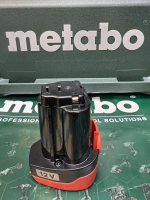 Аккумулятор Metabo 12V 2.0 Ah Li-Ion PowerMaxx BS 625438000 10.8В ,12В 2.0 Ач; Li-Ion .Metabo 625438000 (10.8-12В) Без упаковки .
