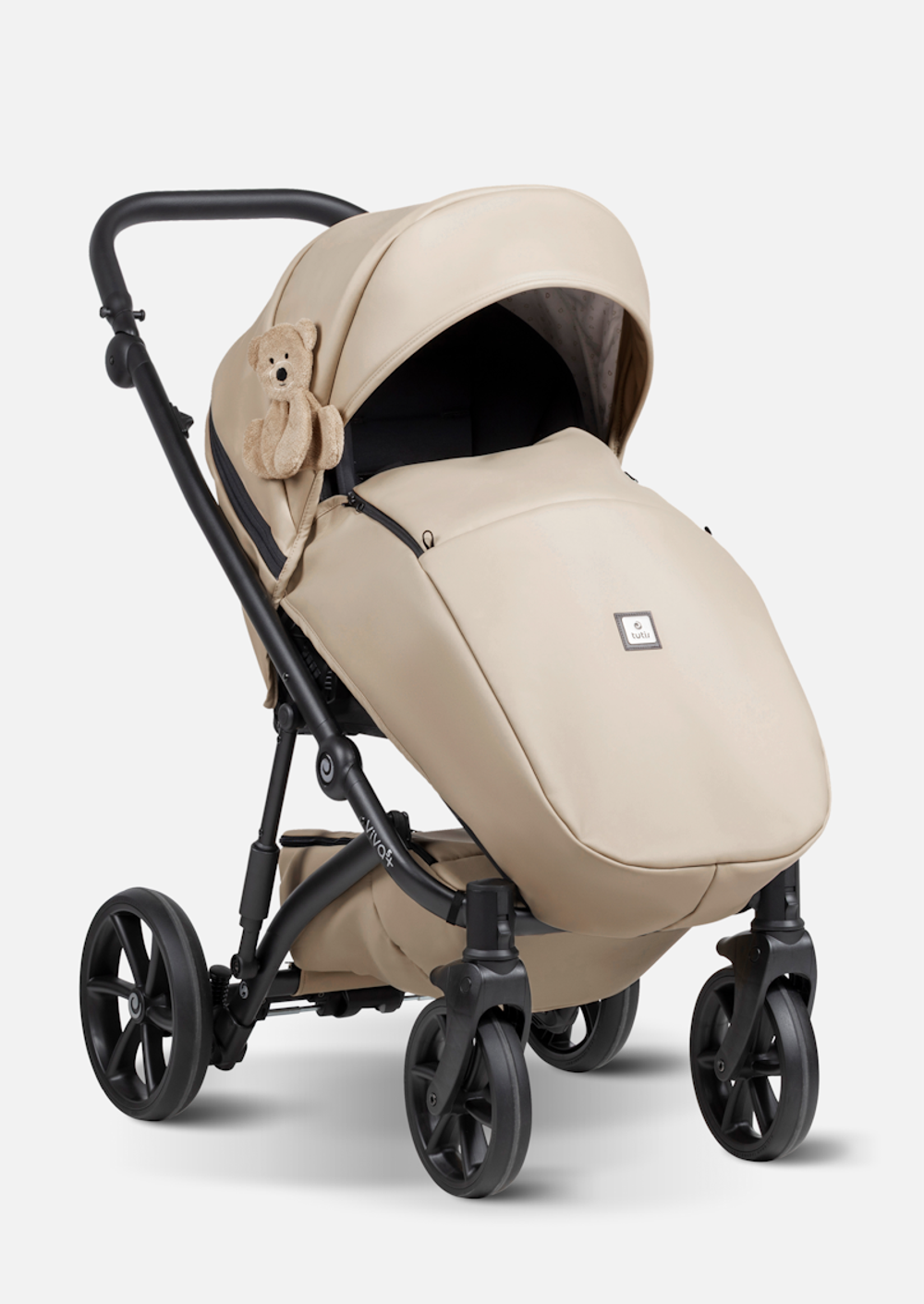 Tutis Коляска 2 в 1 VIVA 5+ Teddy Creamy