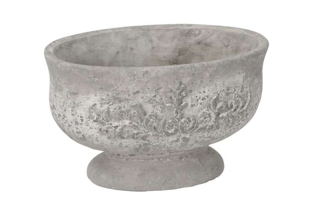 Кашпо "Хаузен" большое 30x18x18см Бетон