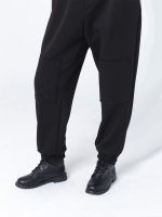 Джоггеры "Пацанские". Черные