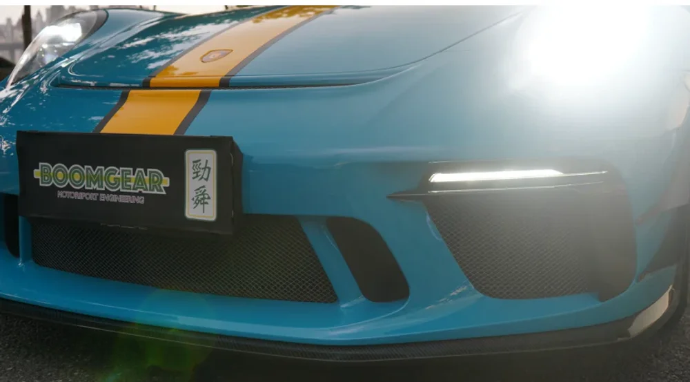 Карбоновая губа KARBEL для PORSCHE 911 991.2 GT3 2015–2020