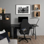 Игровой стол - IKEA UTESPELARE, черный, 160х80х78 см, УТЕСПЕЛАРЕ ИКЕА