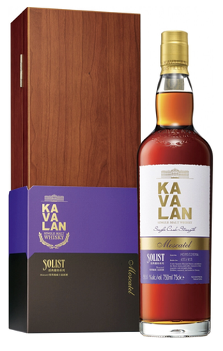 Виски Kavalan Solist Moscatel Single Cask Strength 58,6%, 0.75 л.
