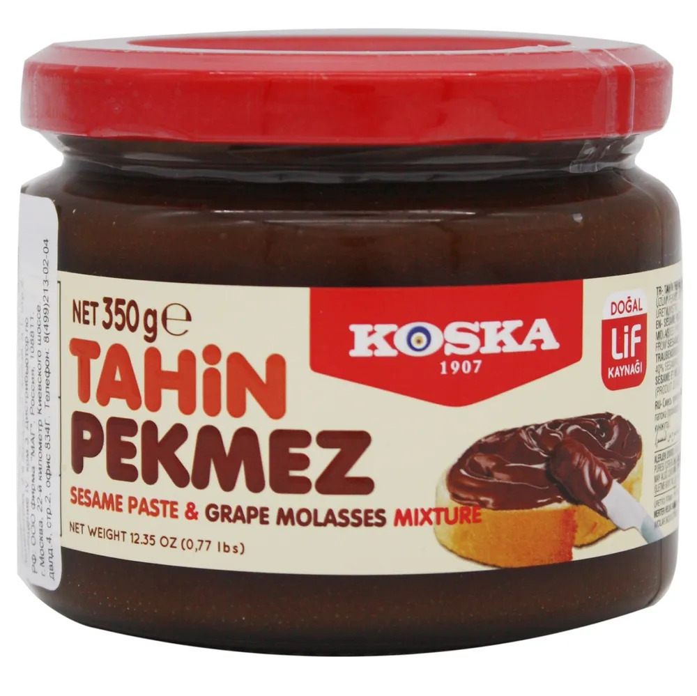 Кунжутная паста и виноградный пекмез (tahin pekmez), Koska, 350гр