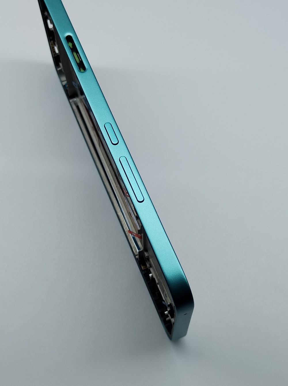 Honor 400 Lite (ABR-NX1) - рамка дисплея (корпус) + шлейф кнопок + кнопки (ORIG)