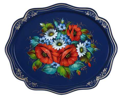 Zhostovo metal tray A15D180526203