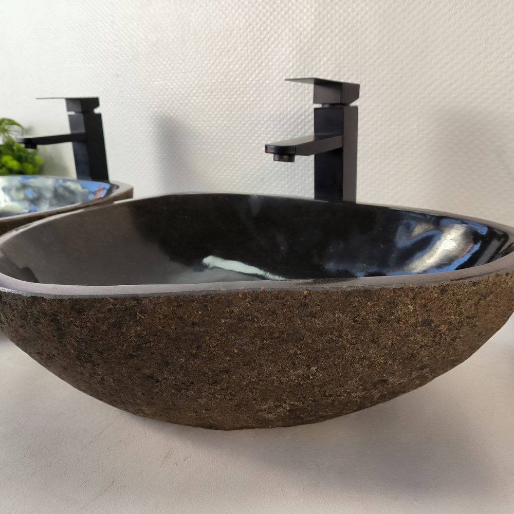 Раковина из речного камня ПАРА! RS-65357 53*40*15 0866
