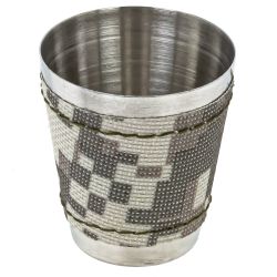 GAEM Набор из 5-ти предм.: фляжка 250 мл, 2 стопки 50 мл, вилка, ложка, L21,5 W17 H4 см