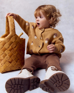 Кардиган детский Loomknits, Корица