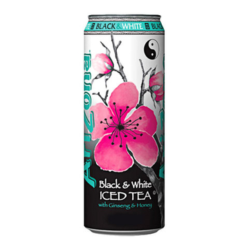 Холодный чай Аризона / Arizona Black & White ice tea" 680мл