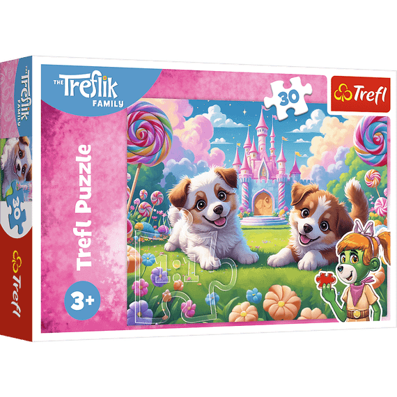 Pazl \ Puzzle \ Пазлы Puzzles - "30" - A world full of smiles / KAZSTUDIO SA The Treflik Family