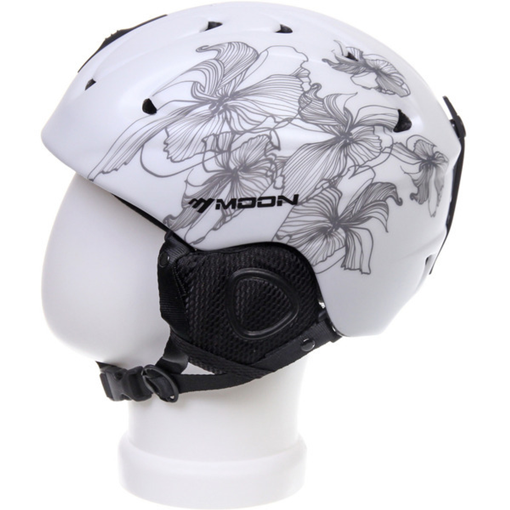 Шлем защитный для зимних видов спорта MS-86 Grey Flower, размер M (55-58)