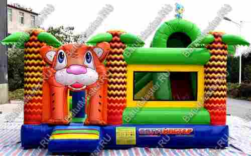 Коммерческий надувной батут "Тигруша", 5*5*4 м