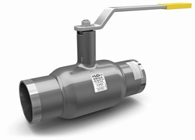 Шаровой стальной кран из стали 20, сварка/сварка, Ду 15-250, Ру 40-25, с ручкой, LD КШЦП
