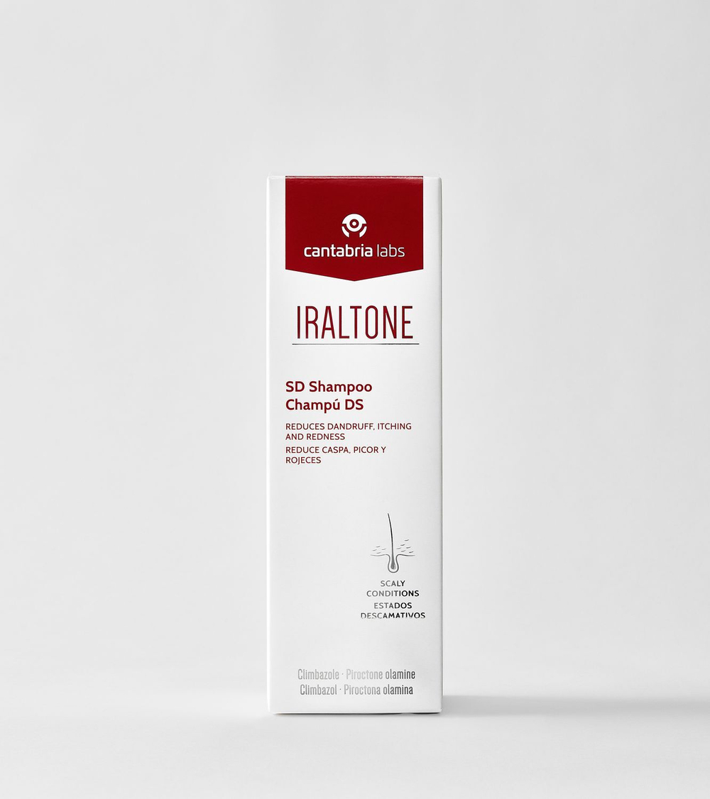 Шампунь от перхоти, зуда, покраснений | IRALTONE SD Shampoo (Cantabria Labs)