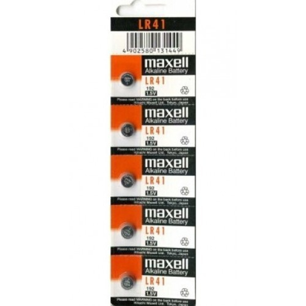 MAXELL LR41 блистер 10 шт