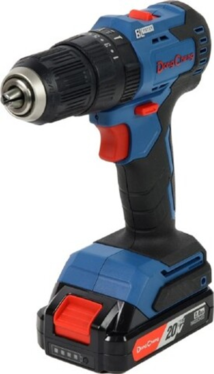 Дрель-шуруповерт аккумуляторная DongCheng DCJZ2050i ударная DCJZ2050i(TYPE EM)