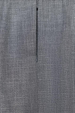 ZARA ЮБКА МИДИ СО СКЛАДКАМИ И РЕМНЕМ, СЕРЫЙ