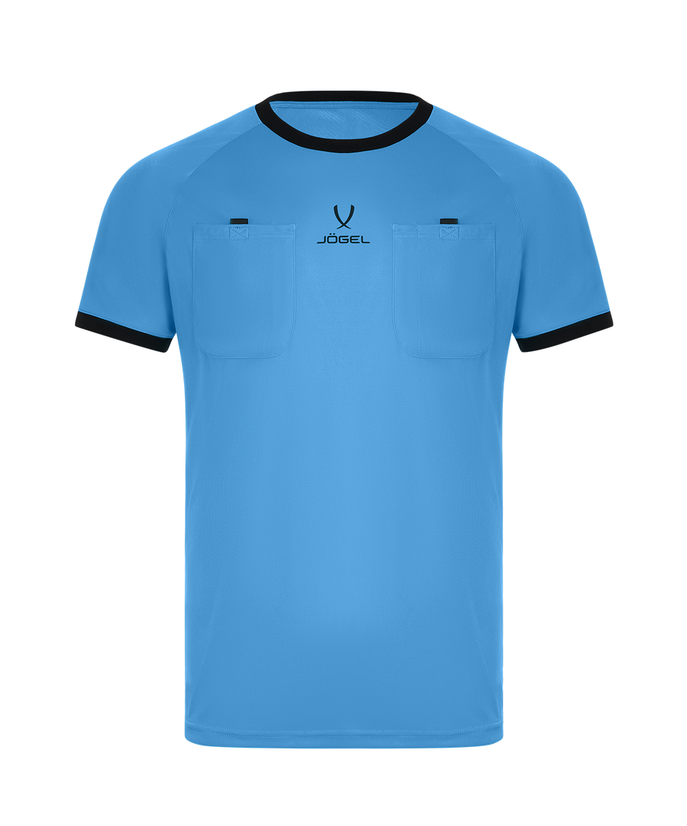 Футболка судейская Jogel Referee tee, голубой S2