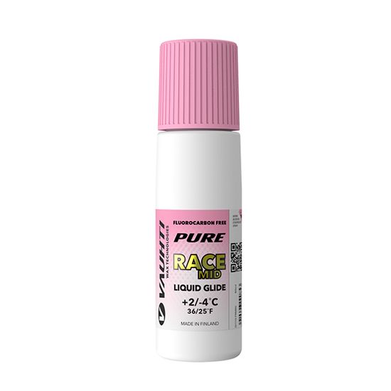 Жидкая мазь скольжения VAUHTI PURE RACE MID +2°C/-4°C, 80мл
