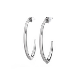 Серьги Dansk Copenhagen, Passion Waterproof, полукольца, DNSK26.1-3W2507016 (серебристый)
