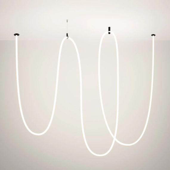 Подвесной светодиодный светильник Arlight SP-Tropic-Built-Trimless-R18-L10000-110W Day4000 043388