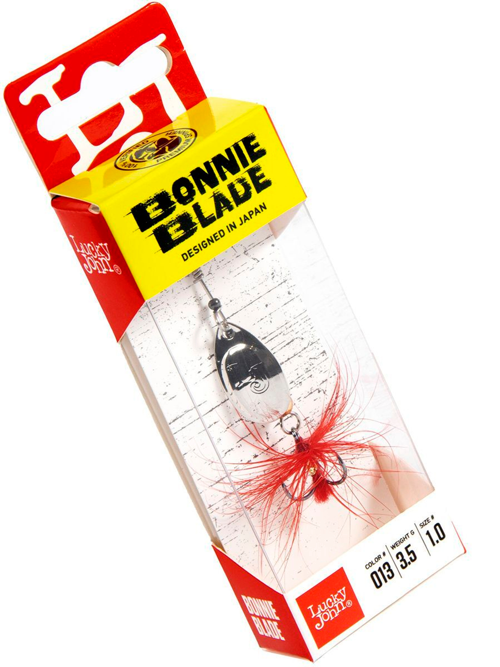 Блесна вращающаяся Lucky John BONNIE BLADE 4 10.3г 011 в блистере
