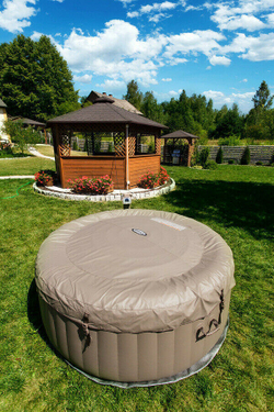 СПА-бассейн Intex Bubble Massage 145/196х71 см с круговым пузырьковым массажем (28426)