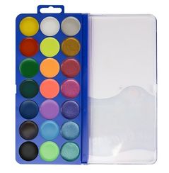 Boya \ Краска  Акварель, 21 цвет, медовая, без кисточки, пластиковая