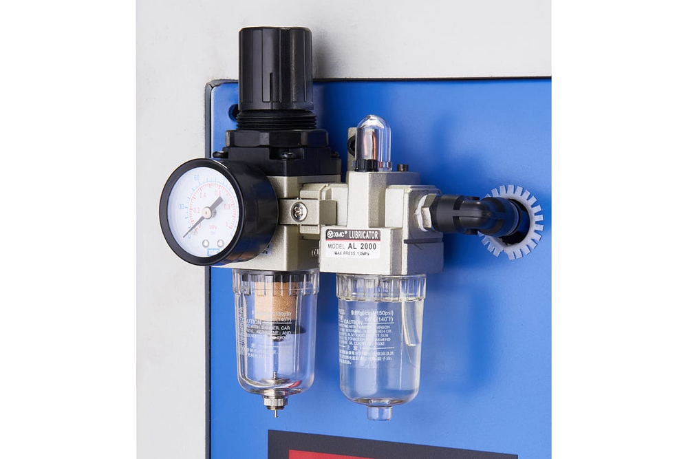 Машина контактной сварки HWASHI WL-FP-16K с пневматической педалью 16 кВА