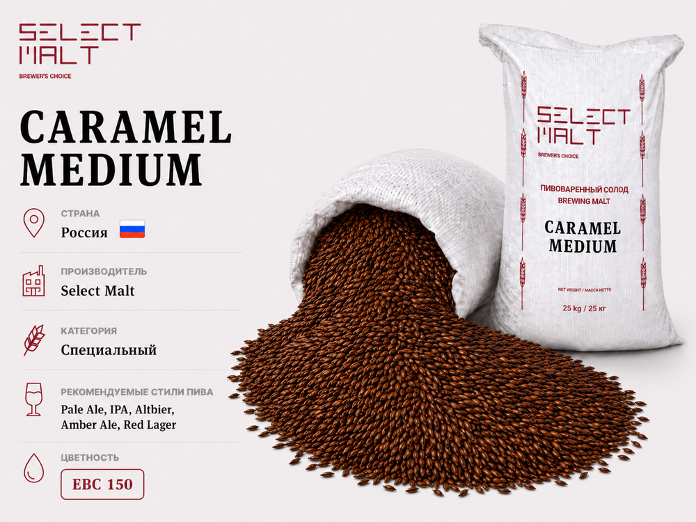 CARAMEL MEDIUM (SELECT MALT)