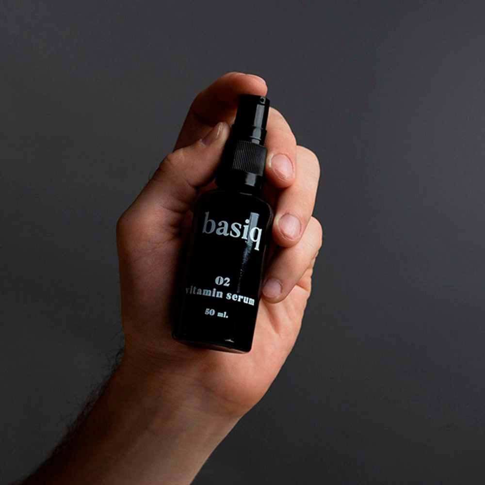 Мужская витаминная сыворотка для лица Basiq 02 Vitamin Serum 50мл