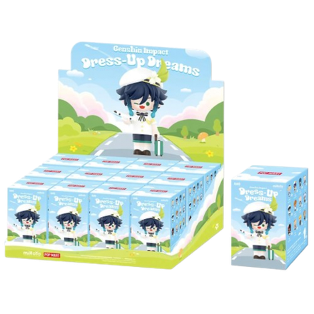 Рандомная Фигурка Pop Mart Genshin Impact Dress Up Dream Chibi Series Blind box